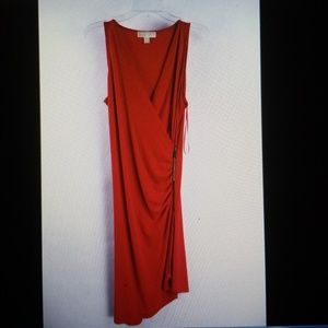 COPY - Sexy Red Michael Kors s Red Asymetrical dress M